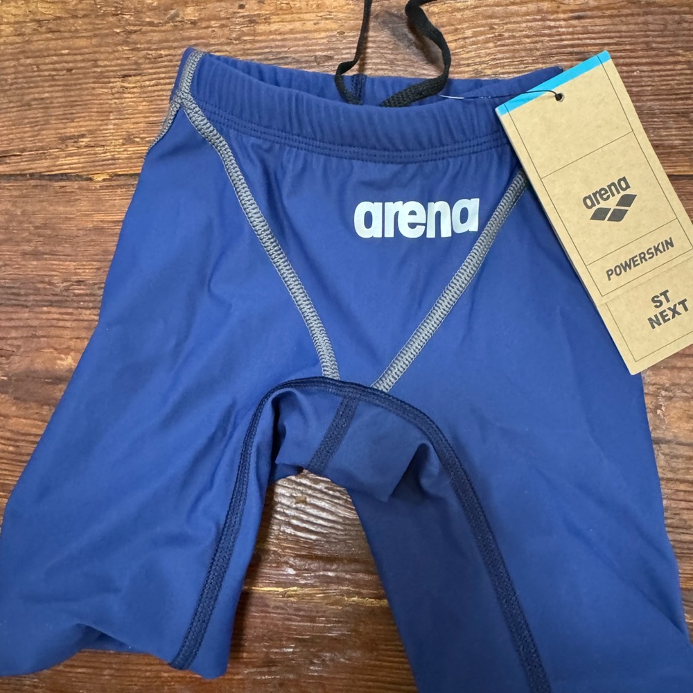 Arena Kids SIZE Junior 24 Swim Racing Powerskin Jammers  ST NEXT - Blue